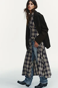 BLAZER 100% CUIR DAIM AVEC POCHES