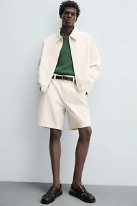 STRIPED TEXTURED JACKET