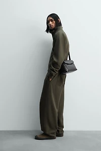 WASHED BALLOON FIT JOGGING PANTS
