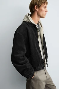 RELAXED FIT CORDUROY JACKET
