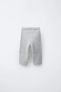 EMBROIDERED FLORAL KNIT PANTS