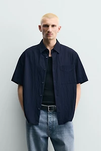 RELAXED FIT FLOWY SHIRT