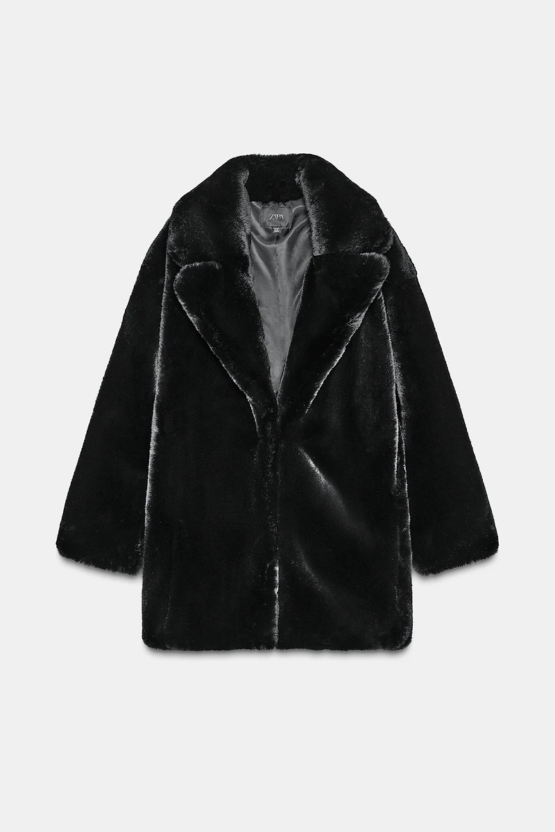 FAUX FUR COAT