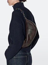 Small nappa leather bag