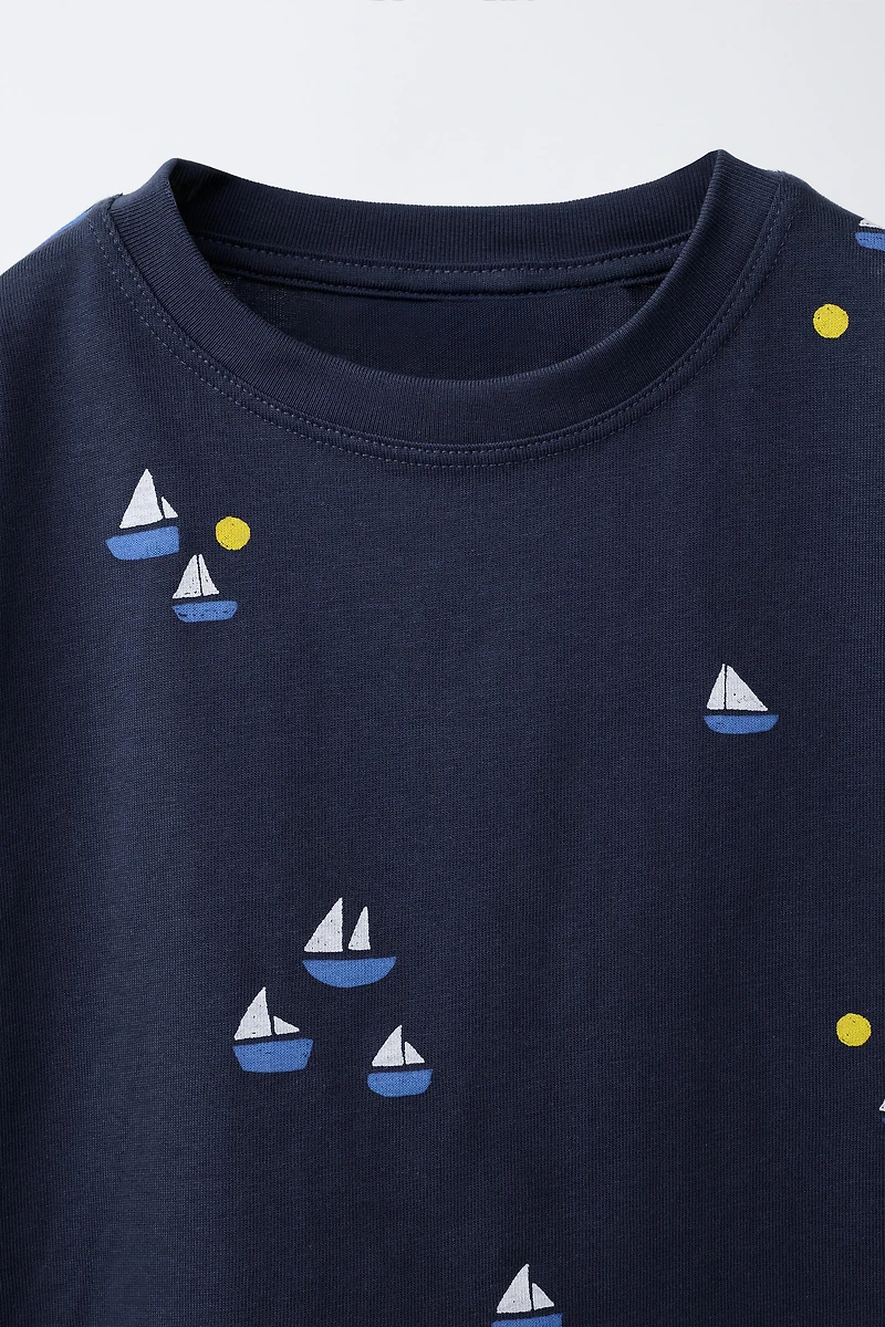 T-SHIRT IMPRIMÉ CRABES