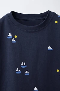 T-SHIRT IMPRIMÉ CRABES