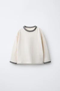 TWO-PACK OF PIPING DETAIL T-SHIRTS