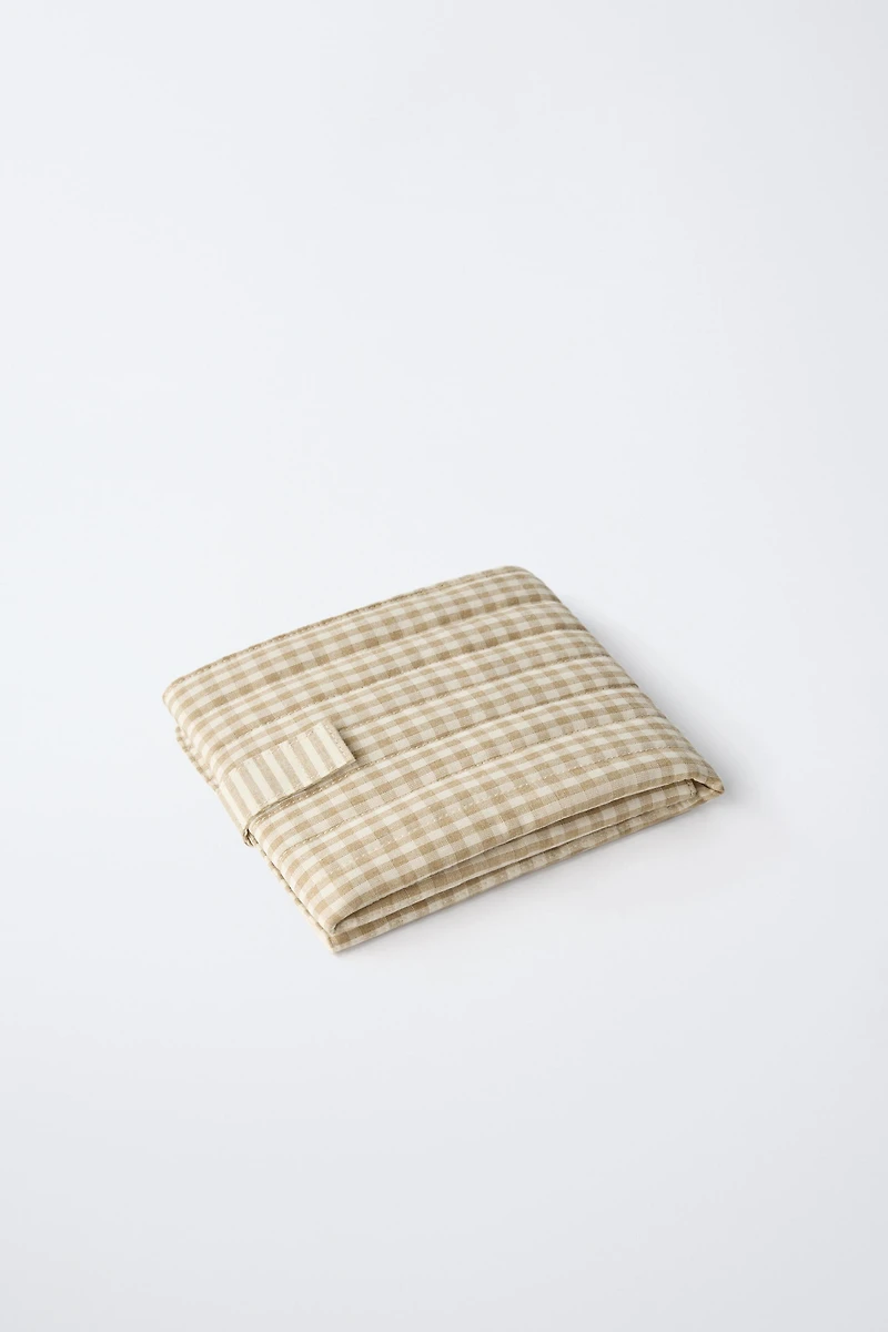 PLAID MATERNITY SET