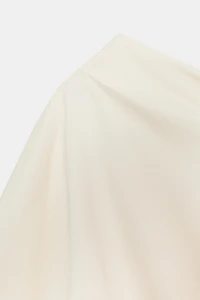 BLOUSE ASYMÉTRIQUE DRAPÉE ZW COLLECTION LIMITED EDITION