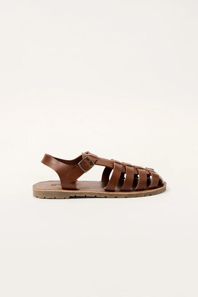 LEATHER FISHERMAN SANDALS LIMITED EDITION