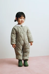 LONG PADDED JUMPSUIT