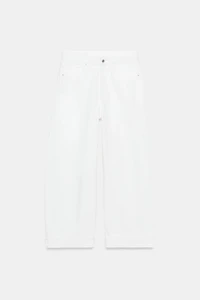 JEAN TRF BAGGY FOLDED TAILLE MI-HAUTE