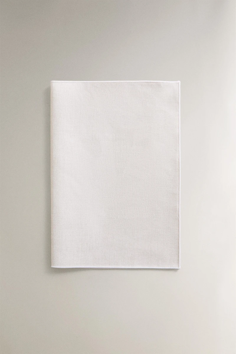 RESIN-COATED OVERLOCK PLACEMAT