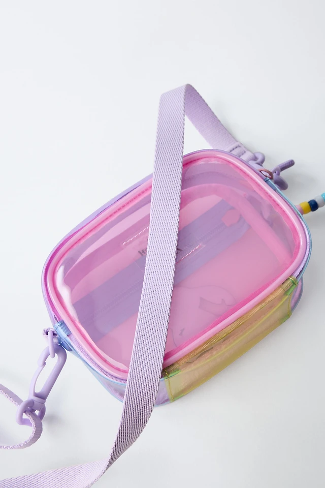 Shop Zara LILO STITCH © DISNEY VINYL CROSSBODY BAG at Beverly