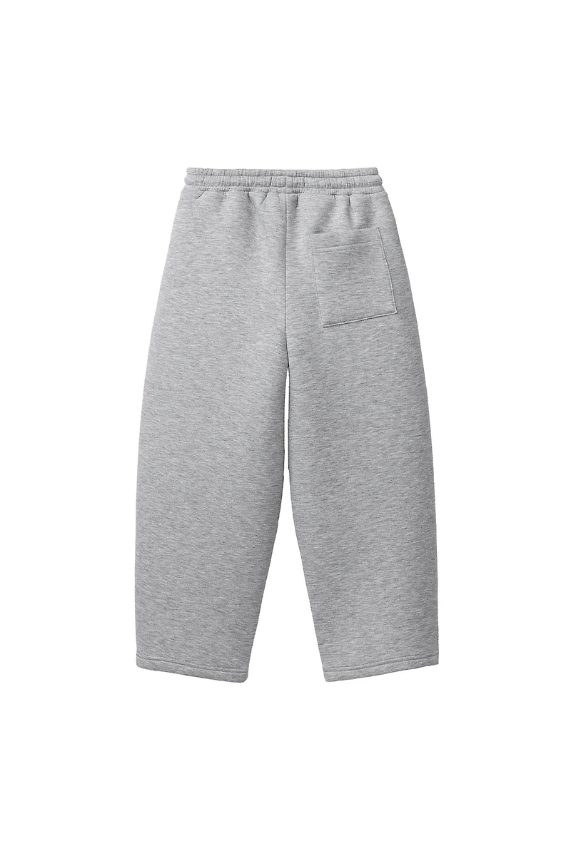 PANTALON STRAIGHT FIT EFFET NÉOPRÈNE