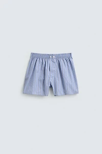 TWO-PACK COMBINED POPLIN BOXERS