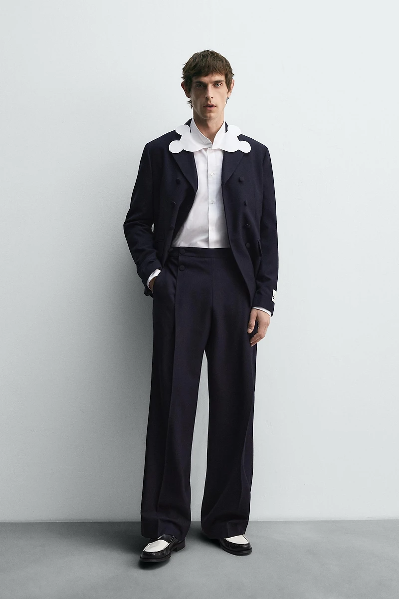 MICKEY MOUSE SILHOUETTE COLLAR SHIRT HARRY LAMBERT FOR ZARA X DISNEY