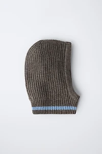 100% WOOL KNIT BALACLAVA