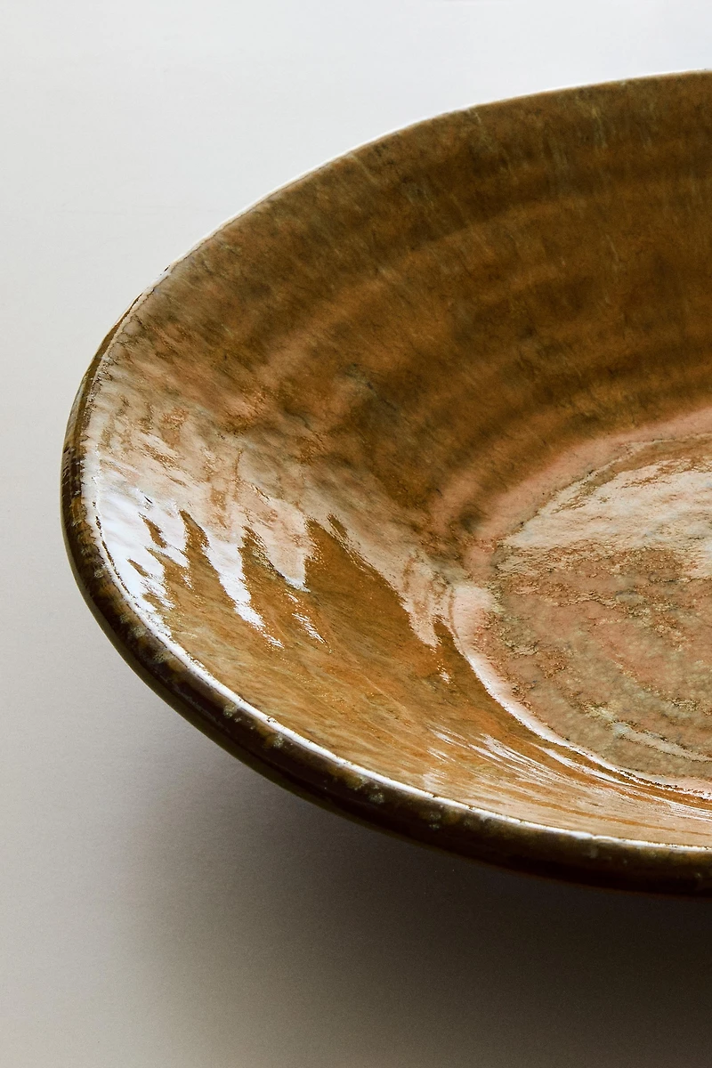 LARGE TERRACOTTA SERVING DISH
