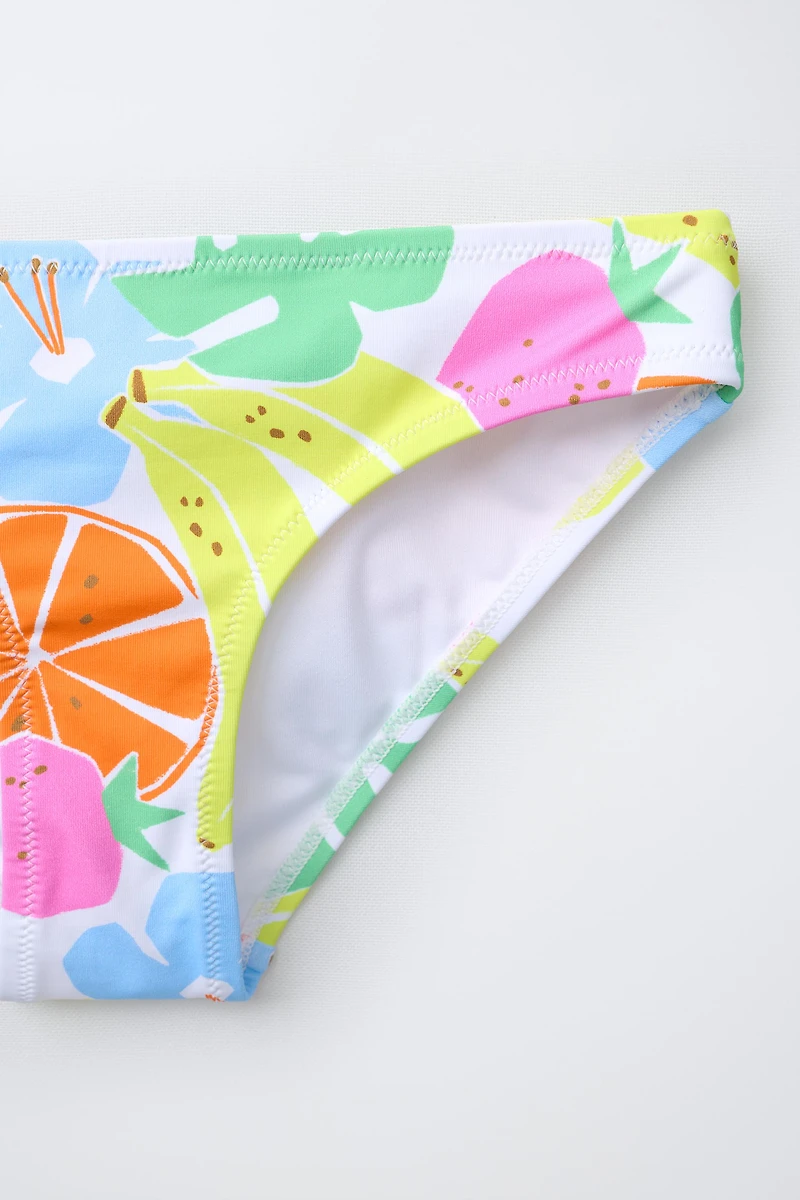 6-14 YEARS / FRUIT PRINT BIKINI