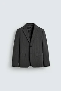 HERRINGBONE SUIT BLAZER