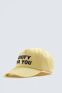 CASQUETTE INSCRIPTION HARRY LAMBERT FOR ZARA X DISNEY