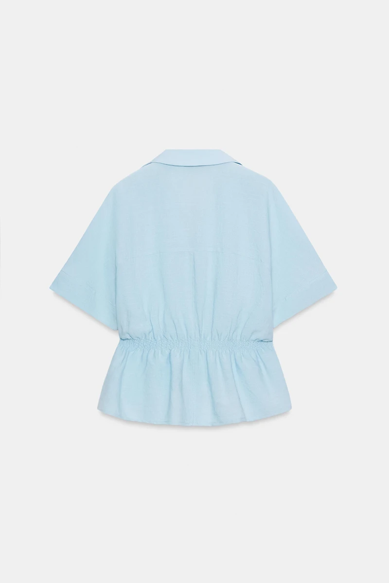 ZIP-UP SAFARI SHIRT