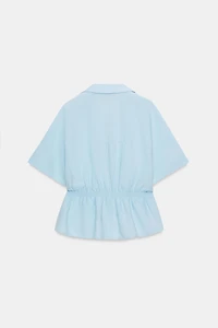 ZIP-UP SAFARI SHIRT