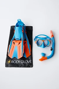 ZARA X BODY GLOVE © SNORKEL AND FINS SET