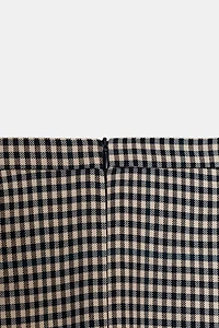 JUPE BIMATIÈRE À CARREAUX ZW COLLECTION