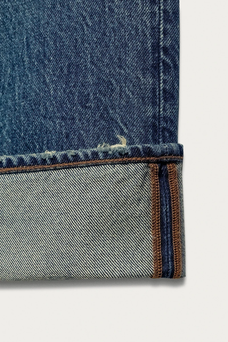 ZW COLLECTION LOW RISE ANKLE JEANS