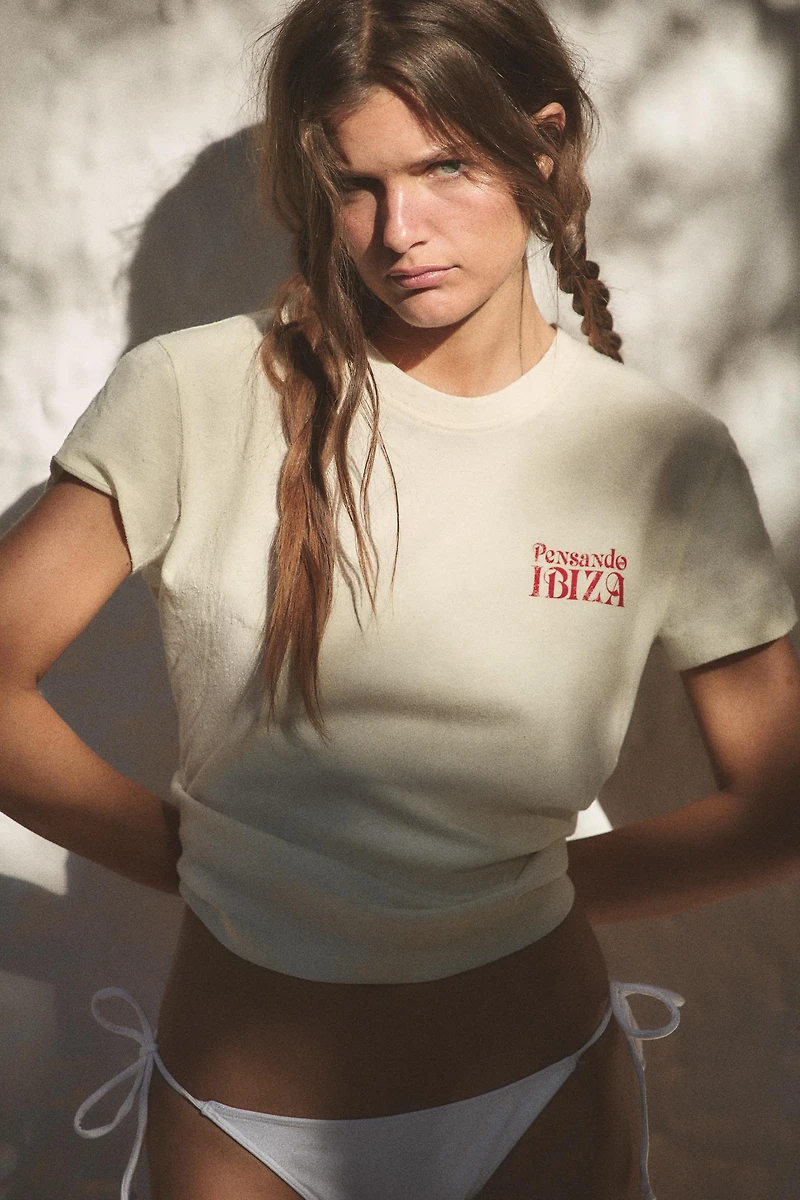 RUSTIC TEXT T-SHIRT