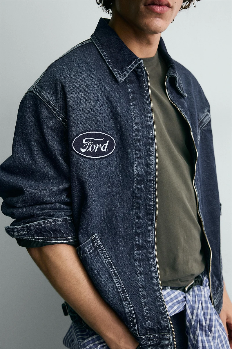 FORD © PATCH DENIM JACKET