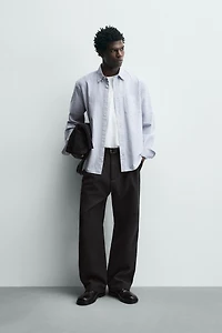 TEXTURED OXFORD SHIRT