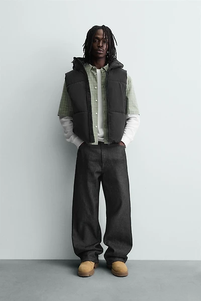 RUBBERIZED PUFFER VEST