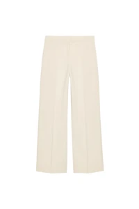 HIGH-WAISTED STRAIGHT LEG PANTS