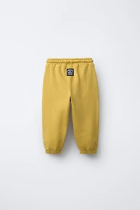 PANTALON DE JOGGING AVEC ÉTIQUETTE