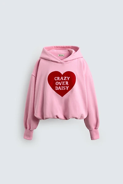 2-6 YEARS / HARRY LAMBERT FOR ZARA X DISNEY TEXT HOODIE