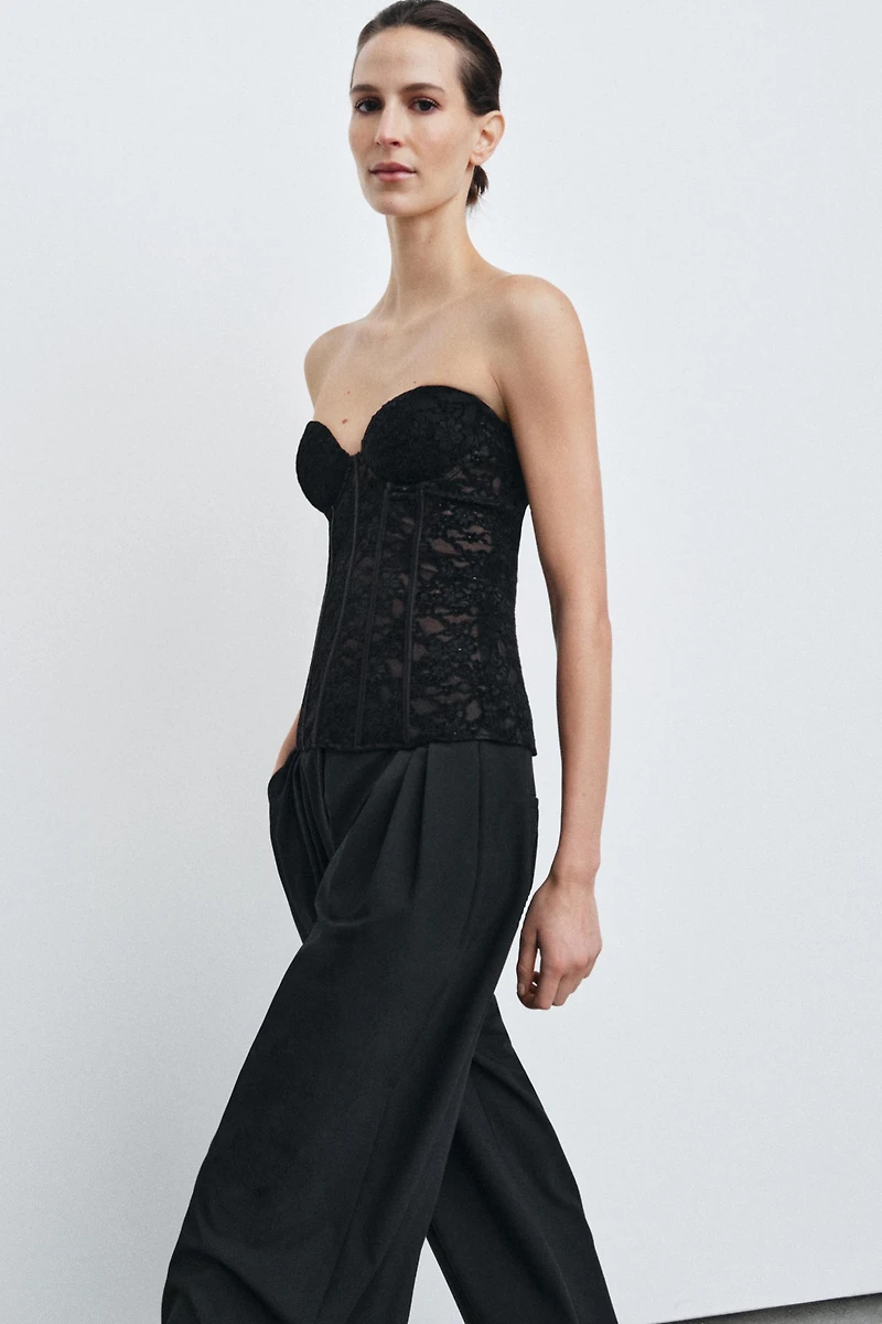 LACE CORSET