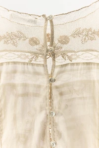 LIMITED EDITION SEQUIN EMBROIDERED DRESS