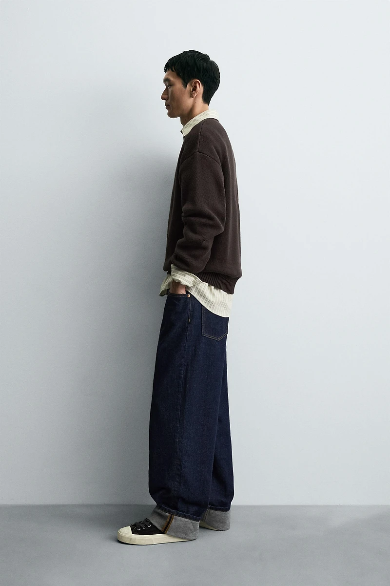 PULL STRUCTURÉ EN COTON