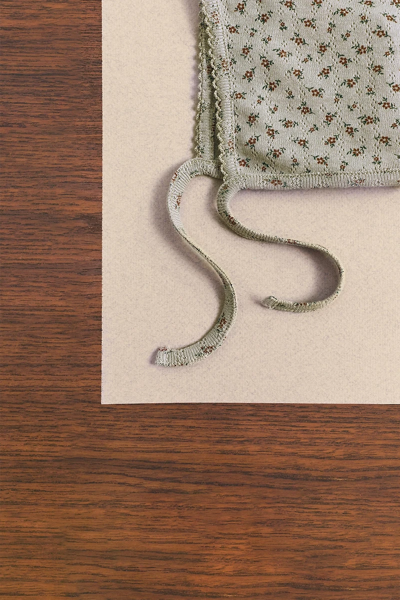 ZARA TIMELESS - BONNET EN MAILLE POINTELLE