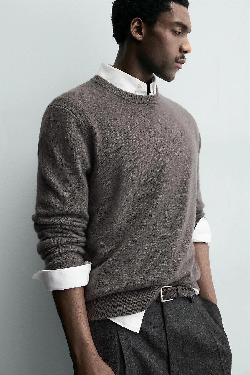 PULL EN CACHEMIRE REGULAR FIT