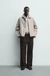 WASHED BOXY FIT JACKET