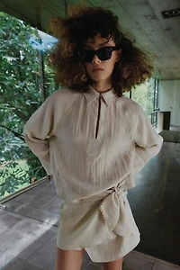 BLOUSE RUSTIQUE ENTRE-DEUX