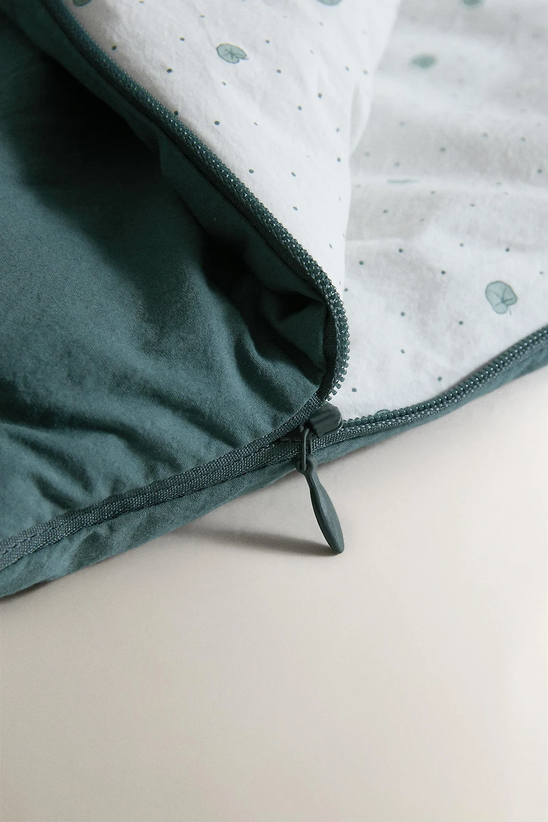 COTTON LEAF CARRYCOT BABY WRAP