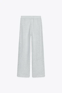 PANTALON EN MOLLETON BASIQUE