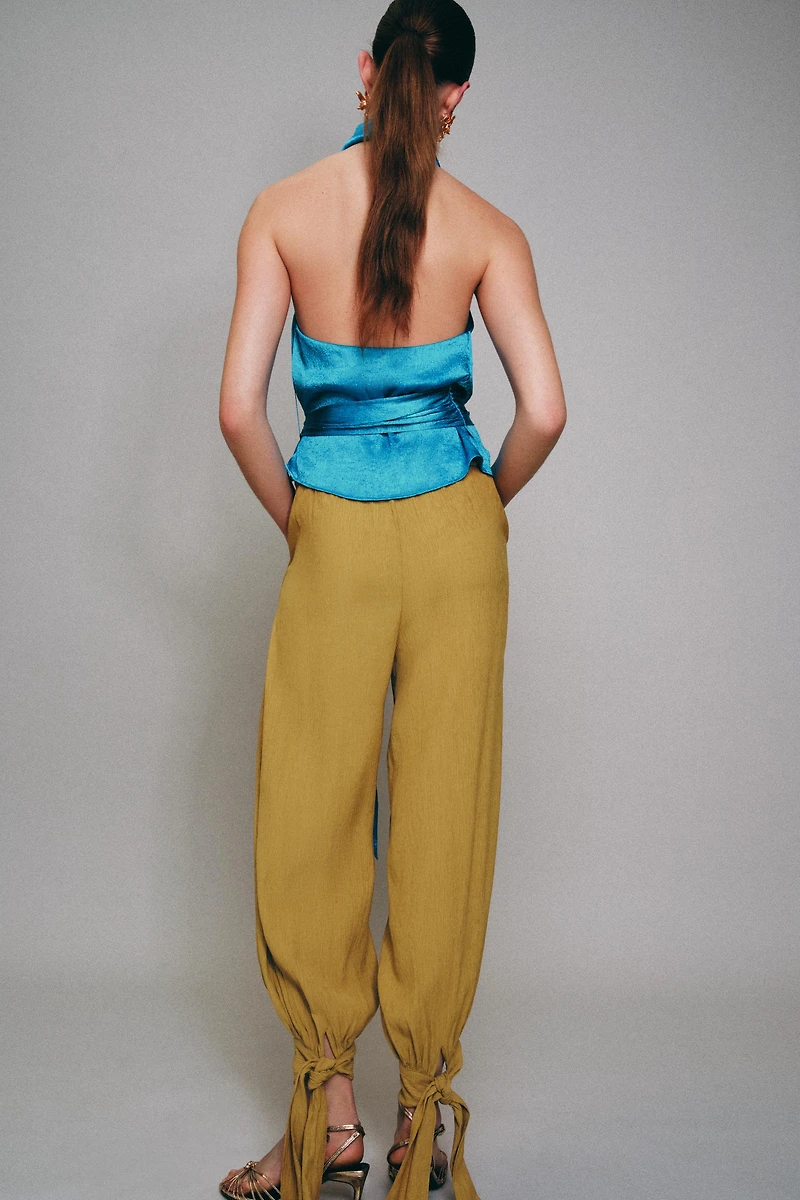 BOW BALLOON PANTS