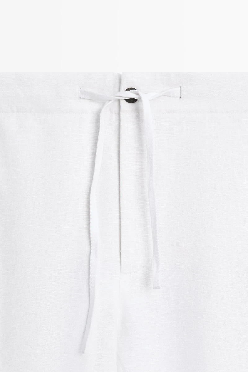 Pantalon jogging 100 % lin