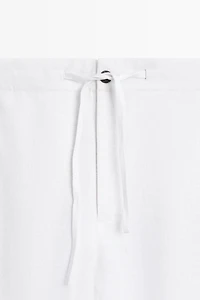 Pantalon jogging 100 % lin